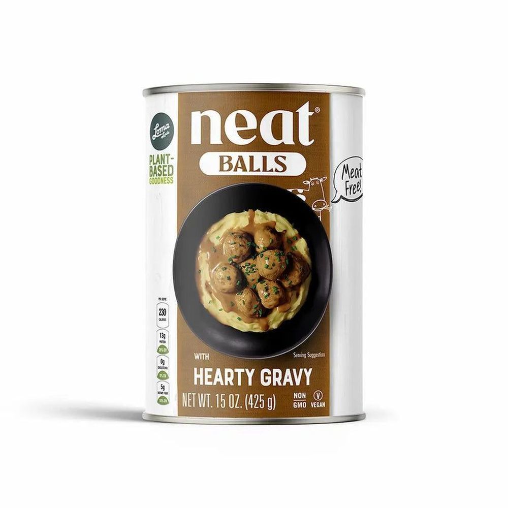 Loma Linda Plant Based Meatballs With Hearty Gravy, 15 Ounce -- 12 Per Case