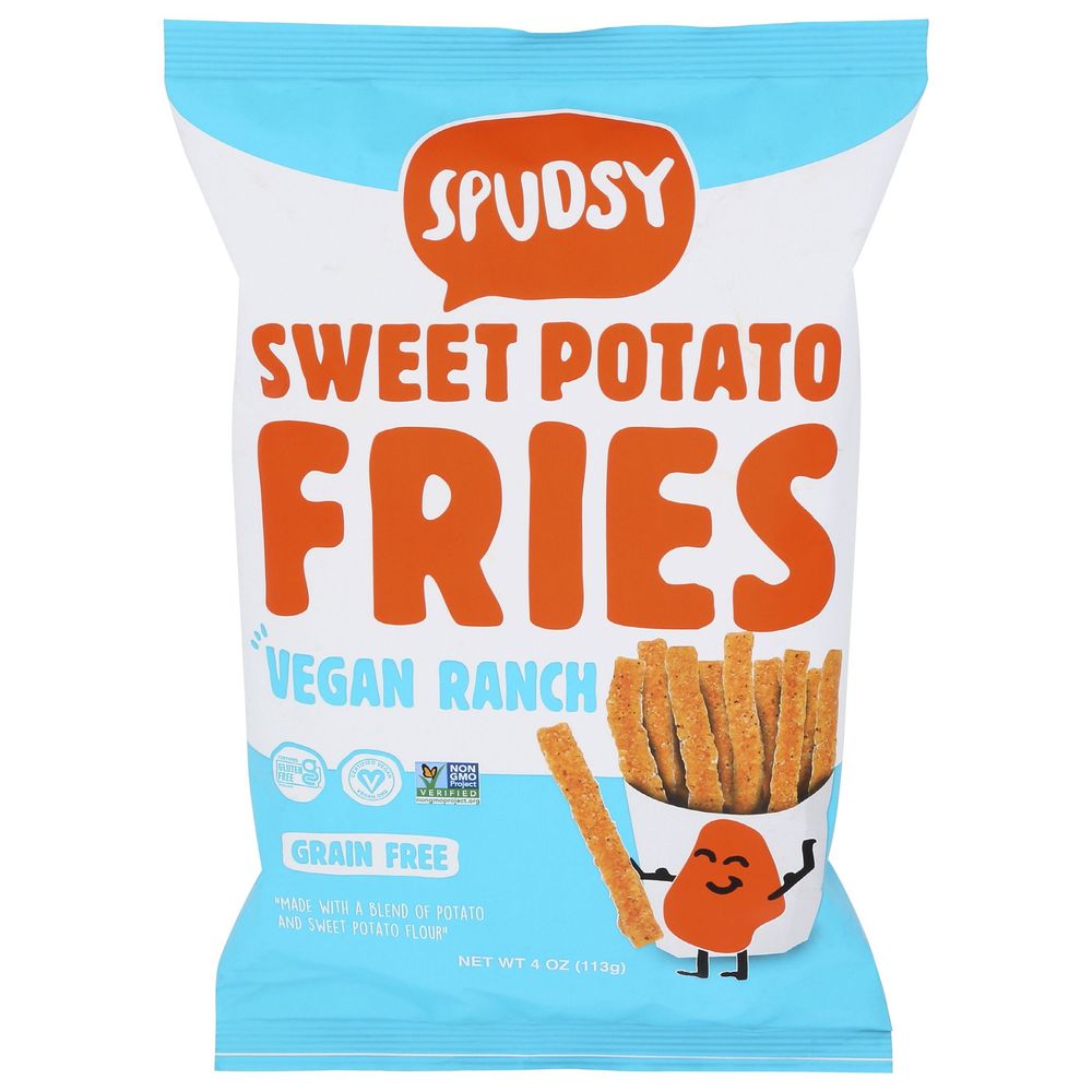 Spudsy Vegan Ranch Sweet Potato Fries, 4 Ounce -- 12 per case