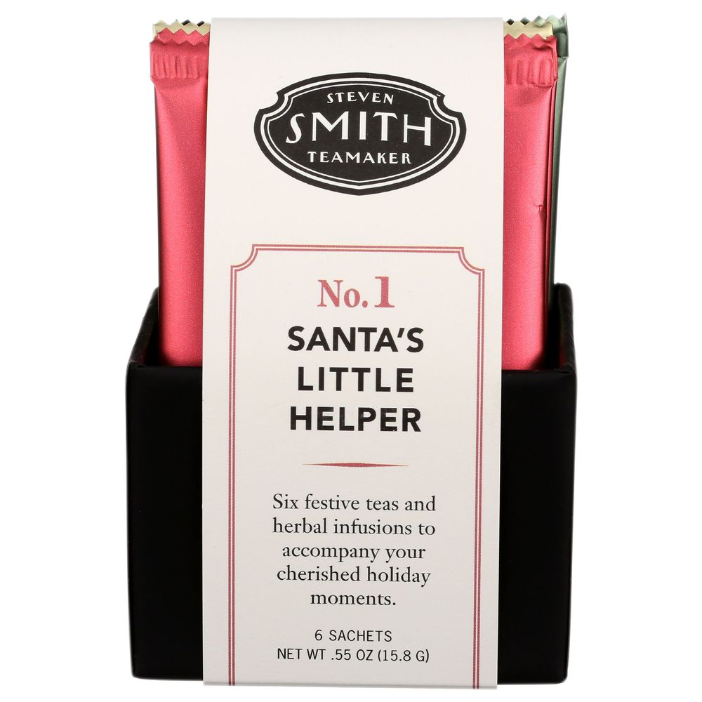 Steven Smith Teamaker Santa's Little Helper Tea, 6 Count -- 12 Per Case
