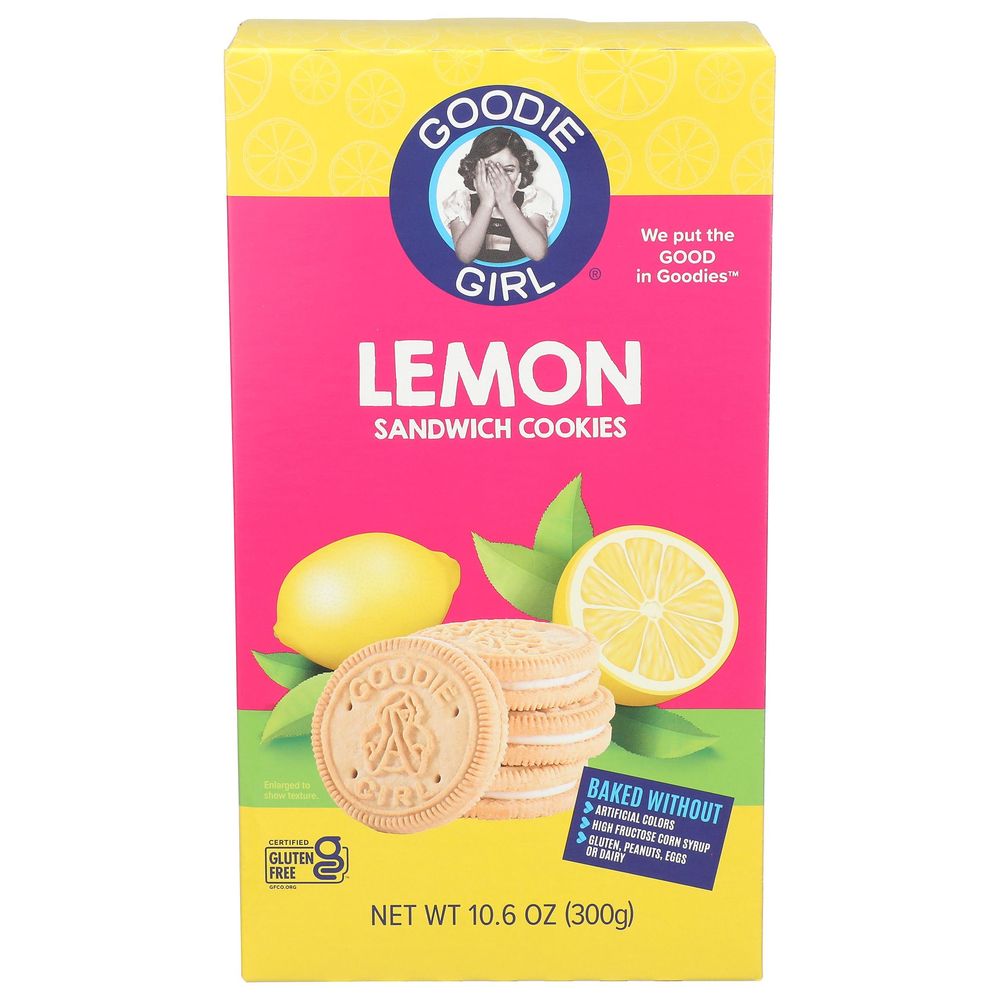 Lemon Cream Sandwich Cookies