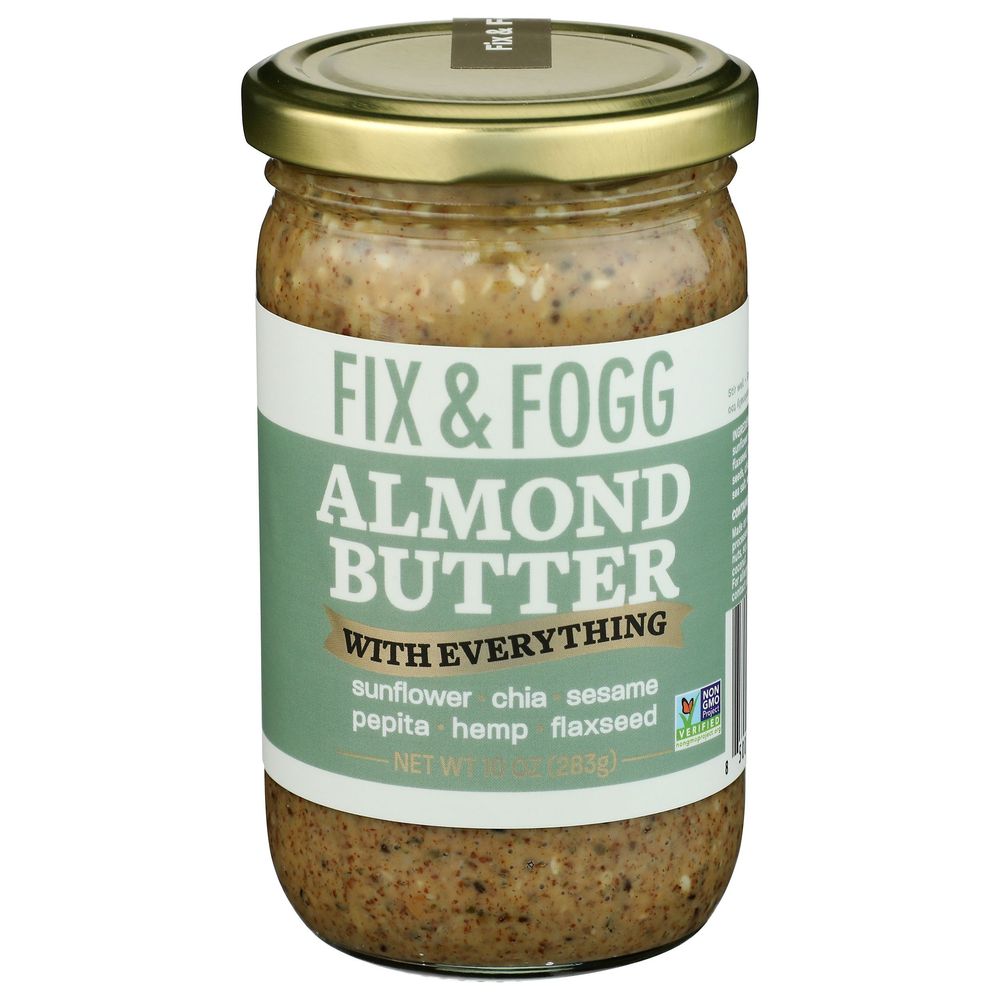Fix & Fogg Everything Almond Butter, 10 Ounce -- 6 Per Case