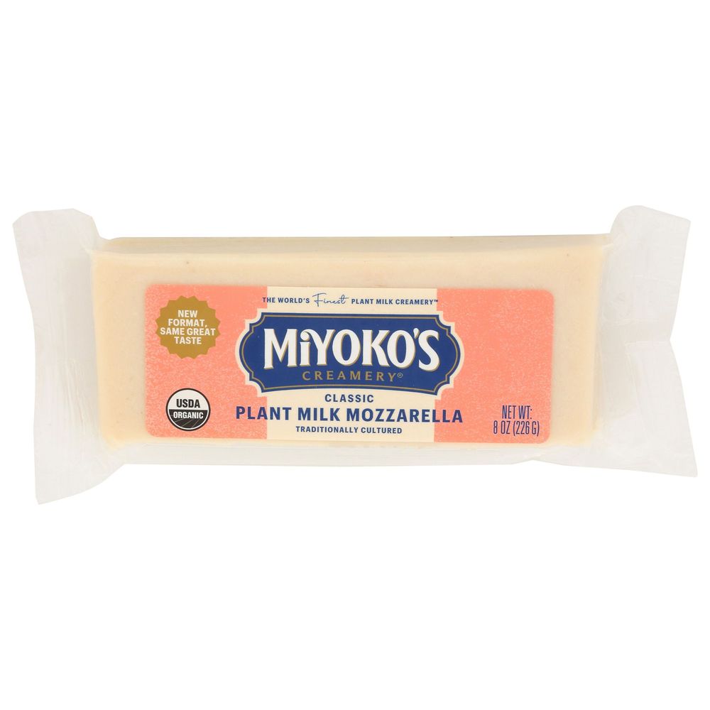 Organic Plant Milk Classic Mozzarella Cheese