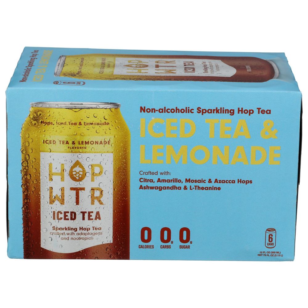 Iced Tea and Lemonade Sparkling Hop Tea