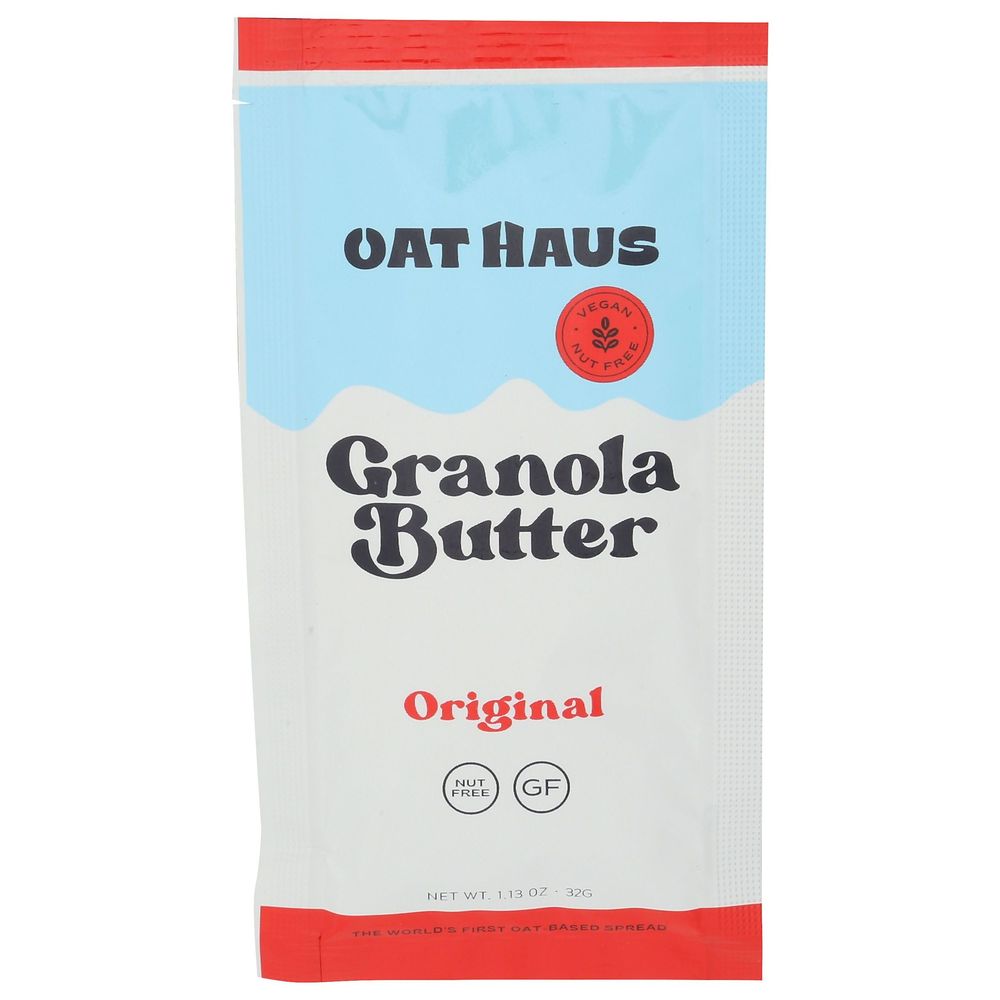 Oat Haus Original Granola Butter, 1.13 Ounce -- 10 Per Case