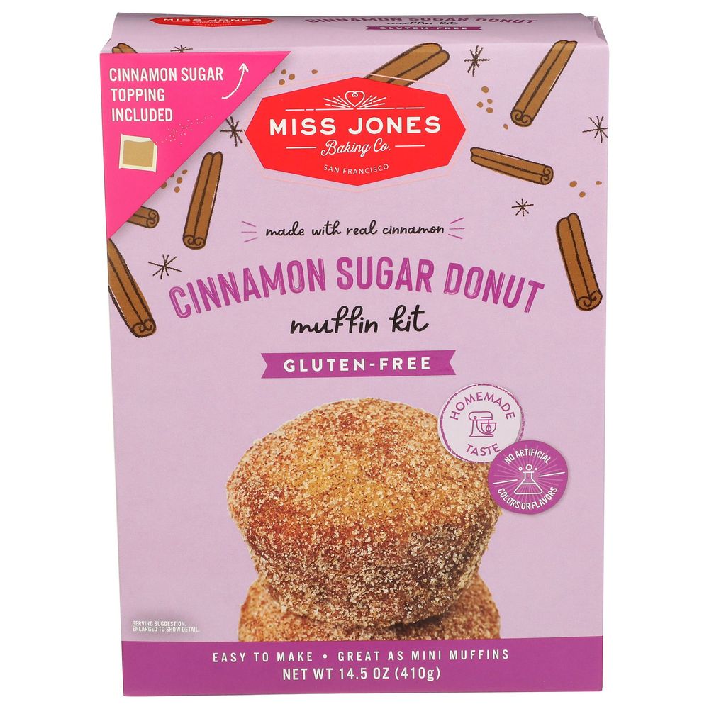Gluten-Free Cinnamon Sugar Donut Muffin Kit