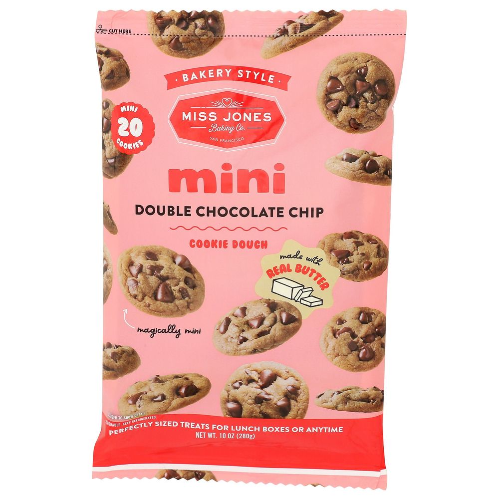 Mini Double Chocolate Chip Cookie Dough
