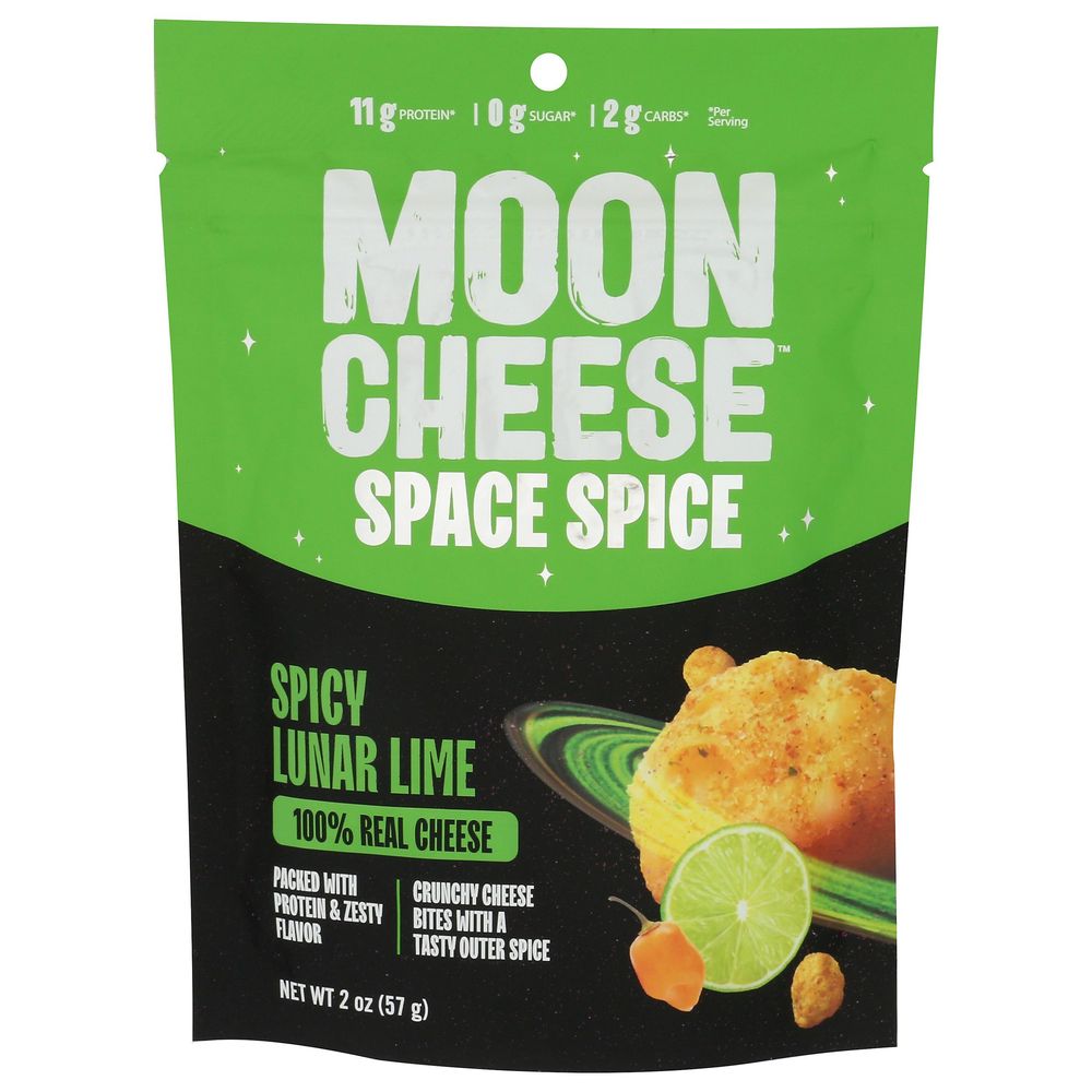 Space Spice Spicy Lunar Lime Cheese Snacks