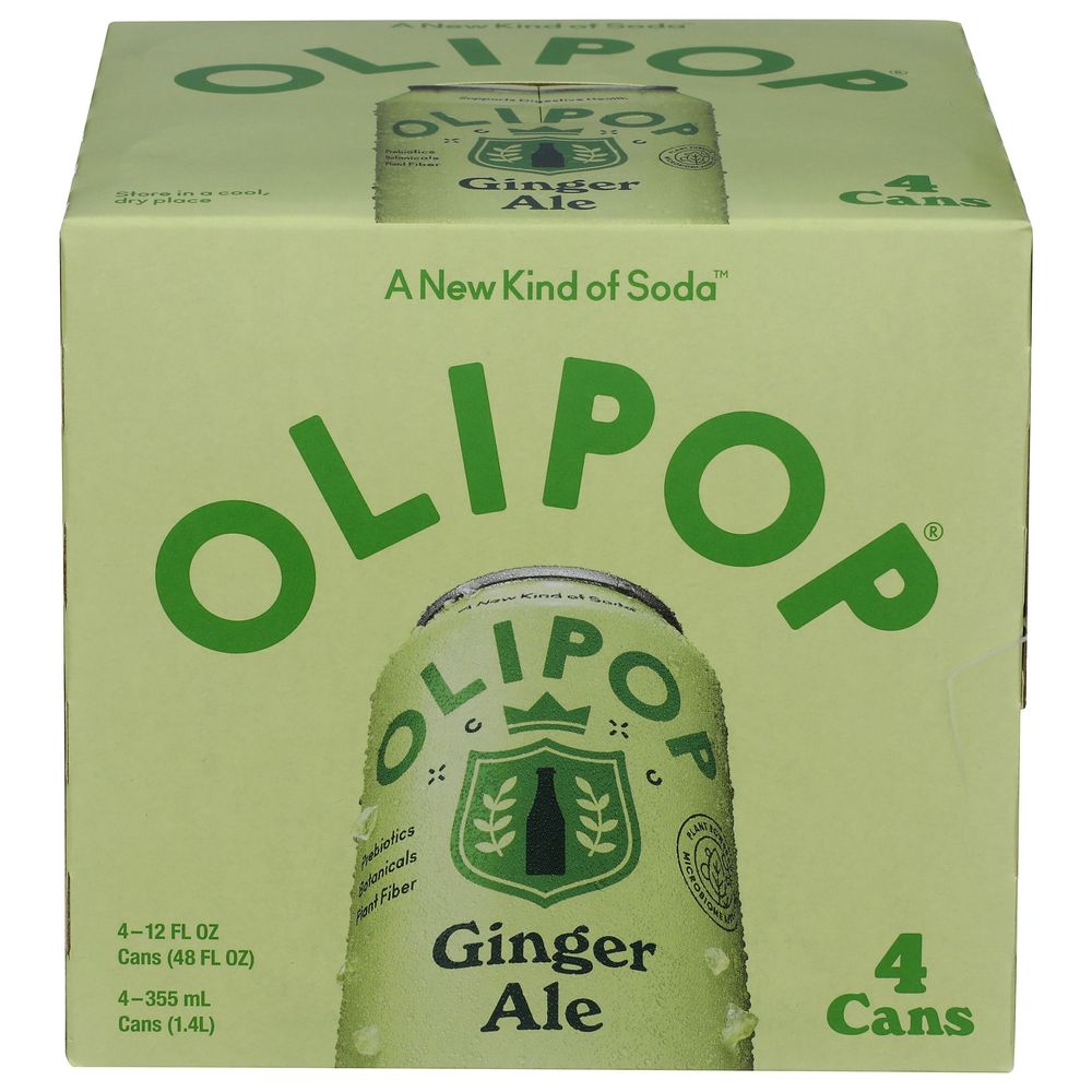 Ginger Ale Prebiotic Soda