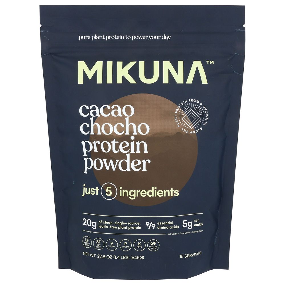 Mikuna Cacao Chocho Protein Powder, 22.75 Ounce