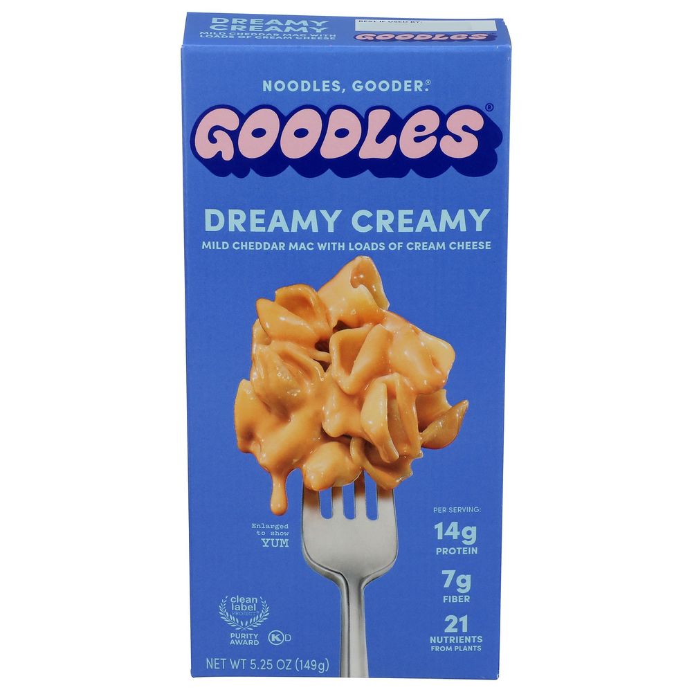 Goodles Dreamy Creamy Mild Cheddar Mac With Cream Cheese, 5.25 Ounce -- 12 Per Case
