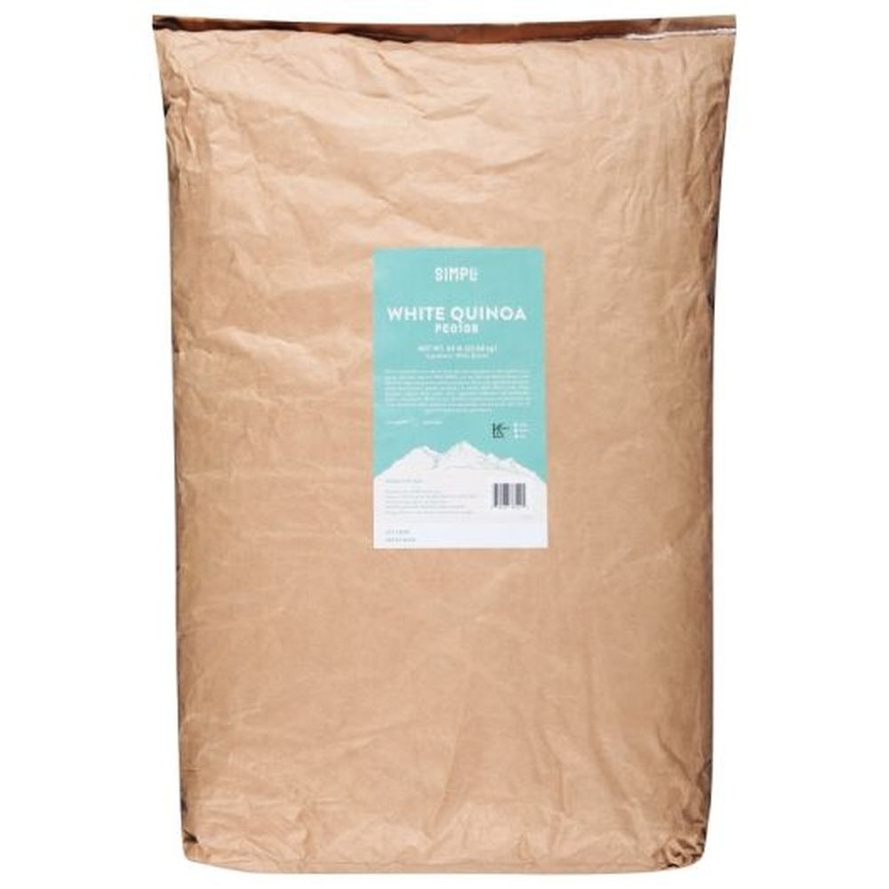 Simpli White Quinoa - Bulk, 50 Pound