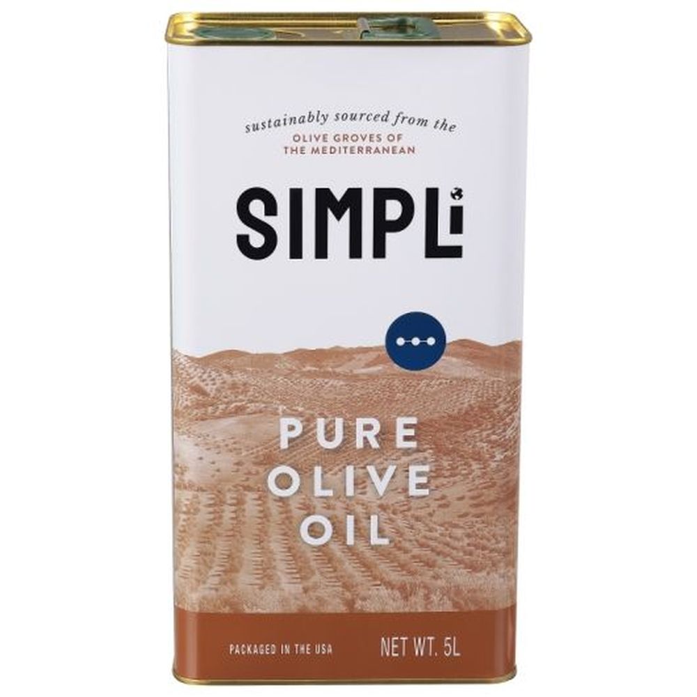 Simpli Pure Olive Oil, 5 Liter -- 4 Per Case