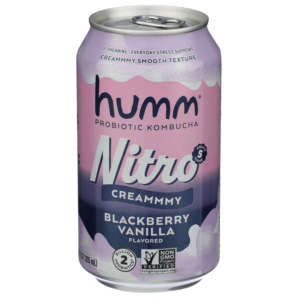 Nitro Blackberry Vanilla Creamy Kombucha