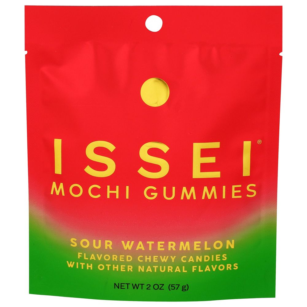Sour Watermelon Mochi Gummies