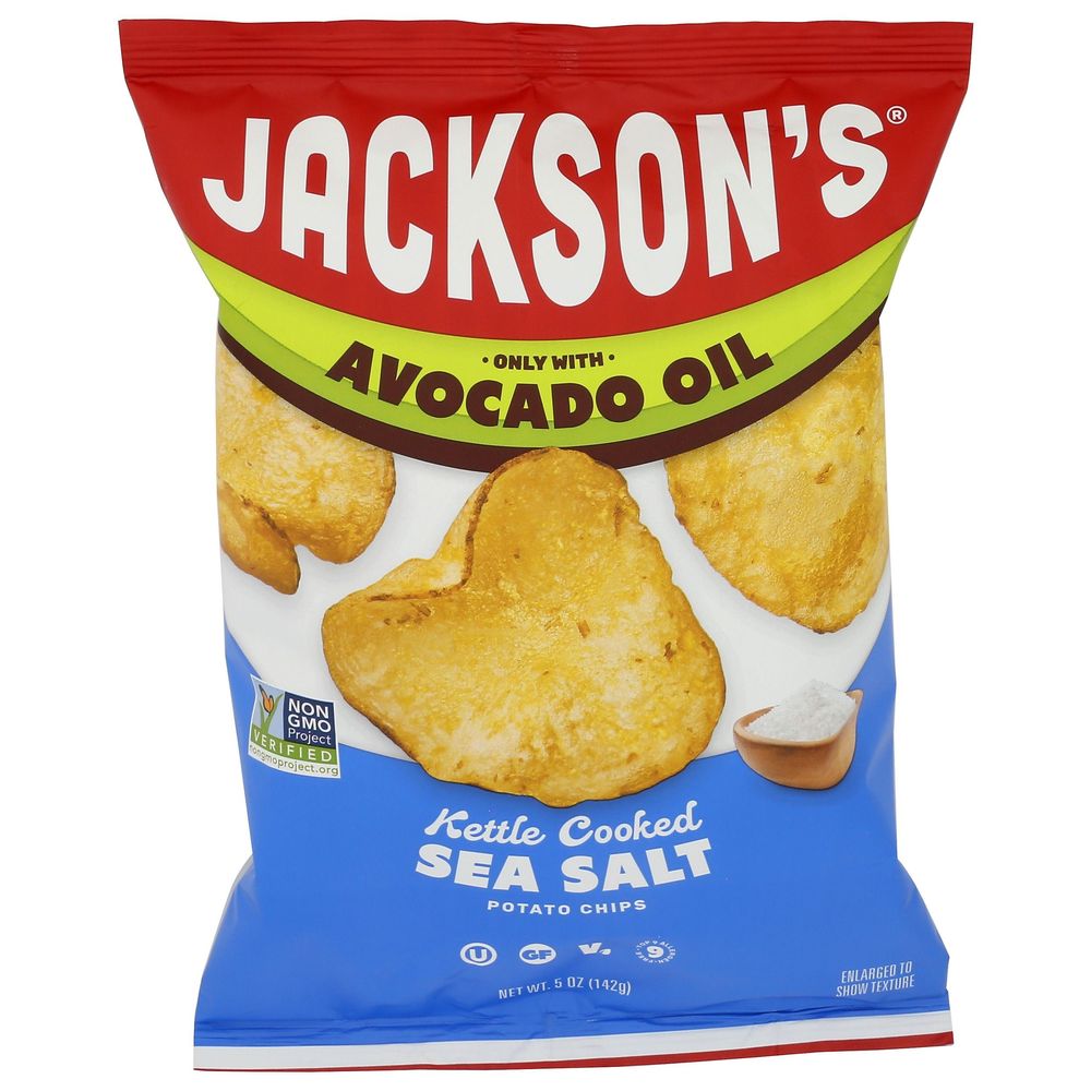 Sea Salt Avocado Oil Kettle Cooked Potato Chips