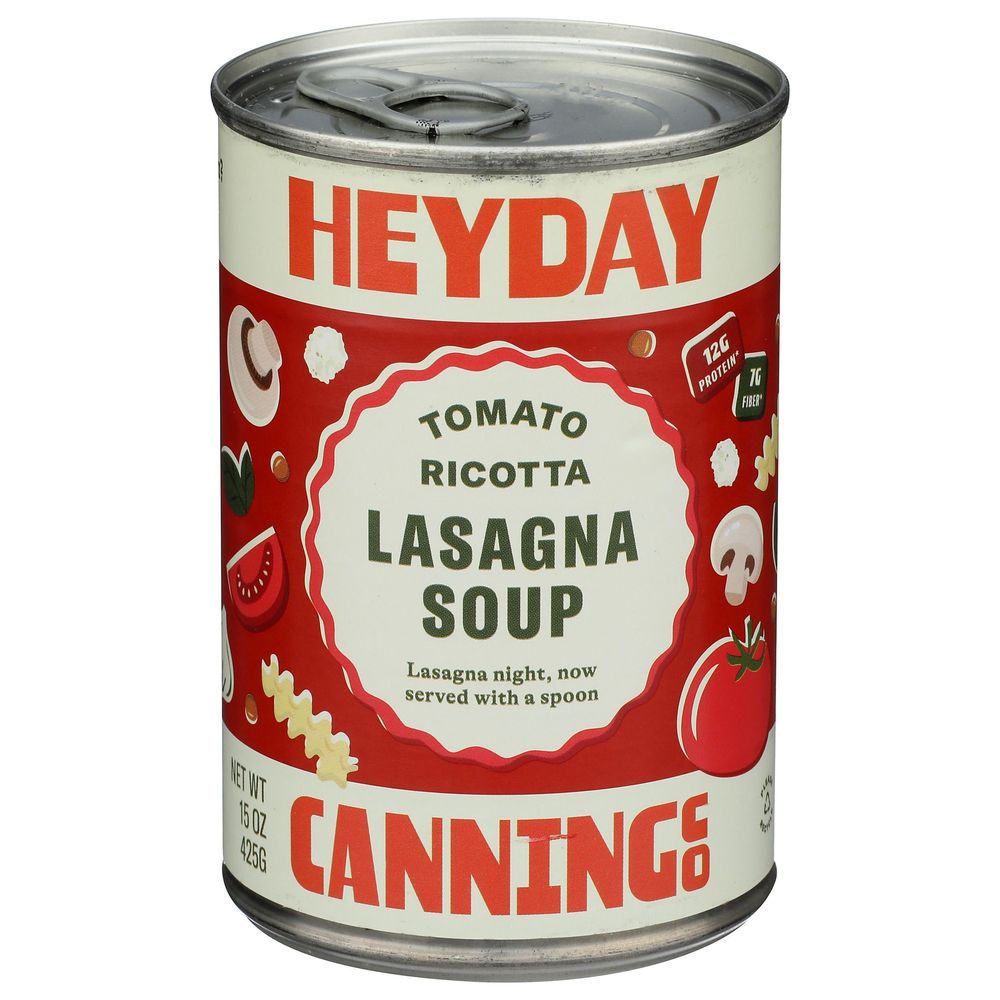 Heyday Tomato Ricotta Lasagna Soup, 15 Ounce -- 12 Per Case
