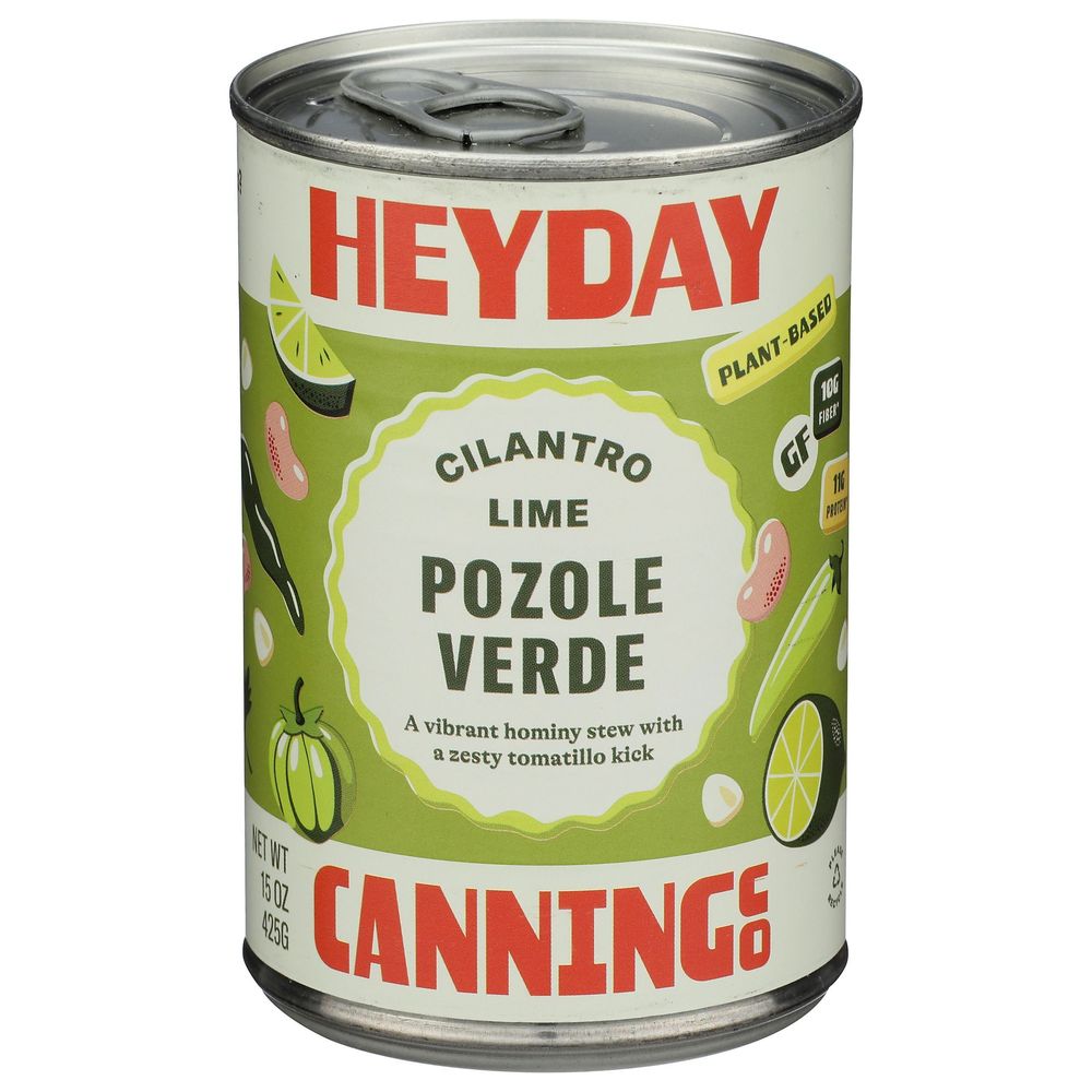 Heyday Cilantro Lime Pozole Verde, 15 Ounce -- 12 Per Case