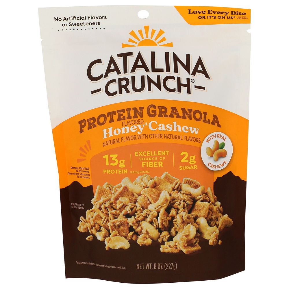 Honey Cashew Protein Granola
