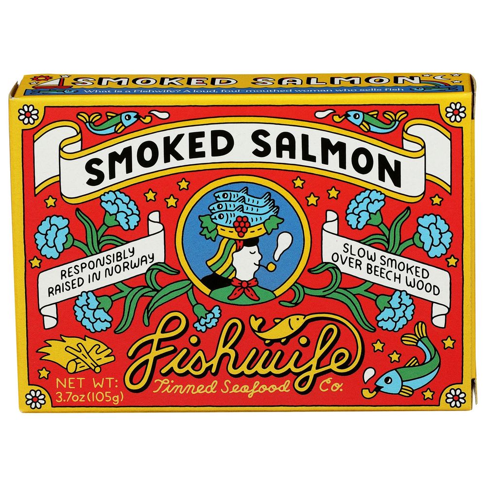 Fishwife Smoked Salmon, 3.7 Ounce -- 10 Per Case
