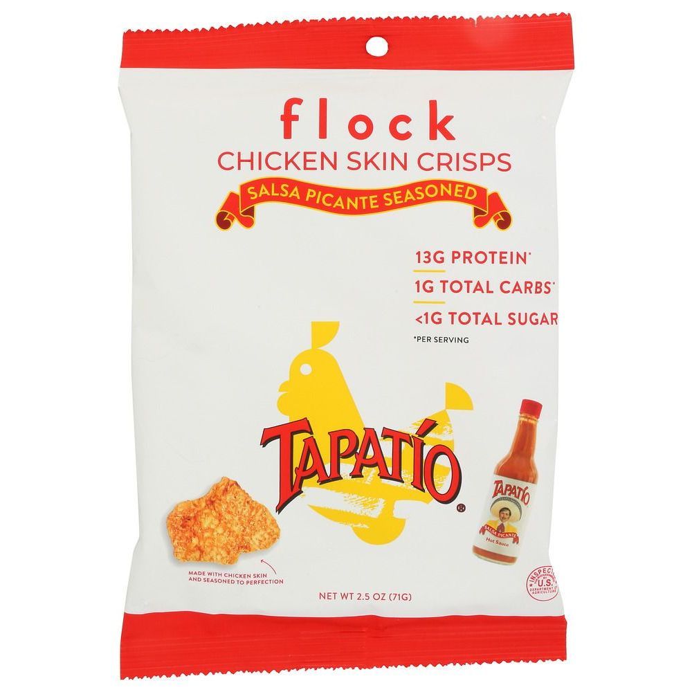 Tapatio Salsa Picante Chicken Skin Crisps