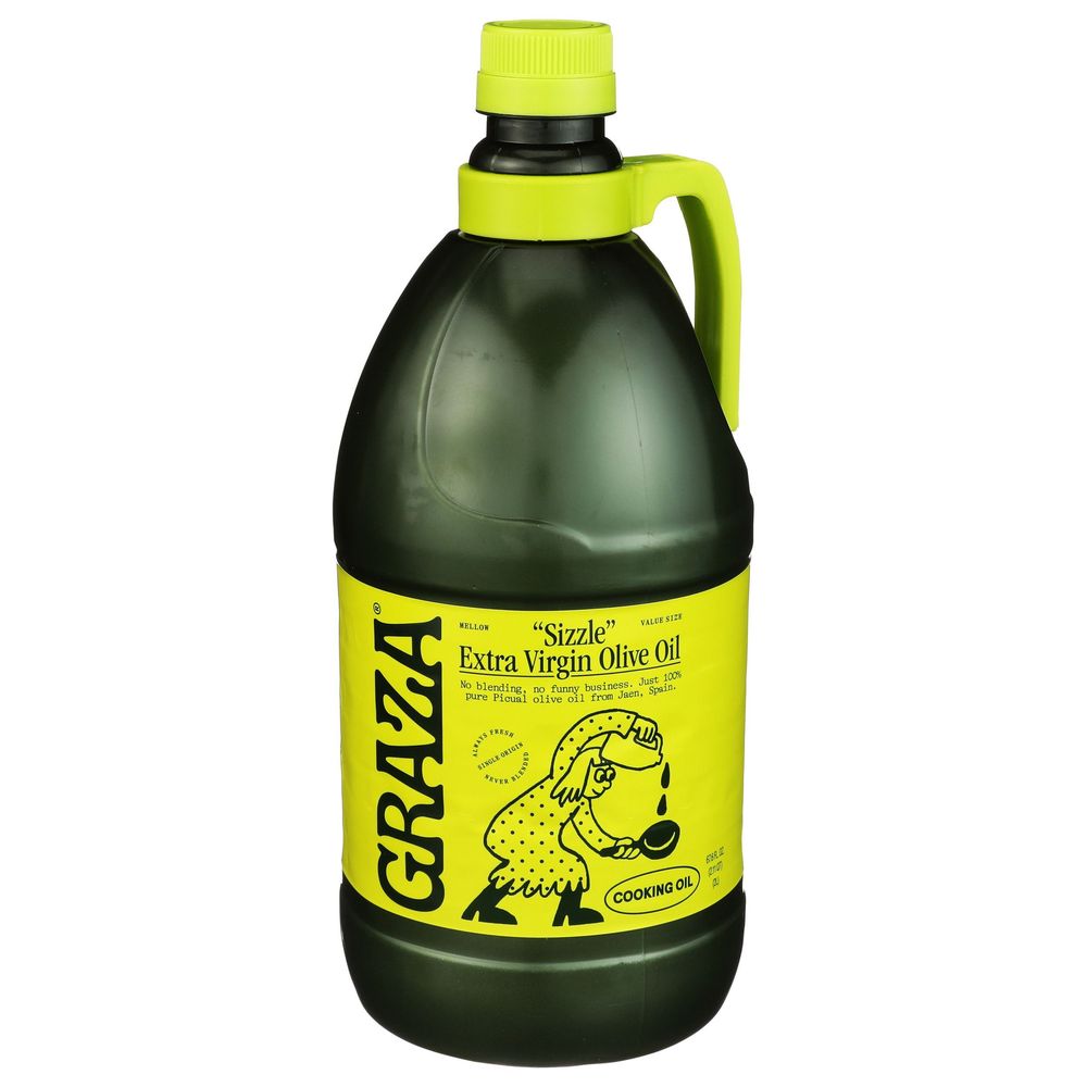 Graza Sizzle Extra Virgin Olive Oil, 67.6 Fluid Ounce -- 4 Per Case