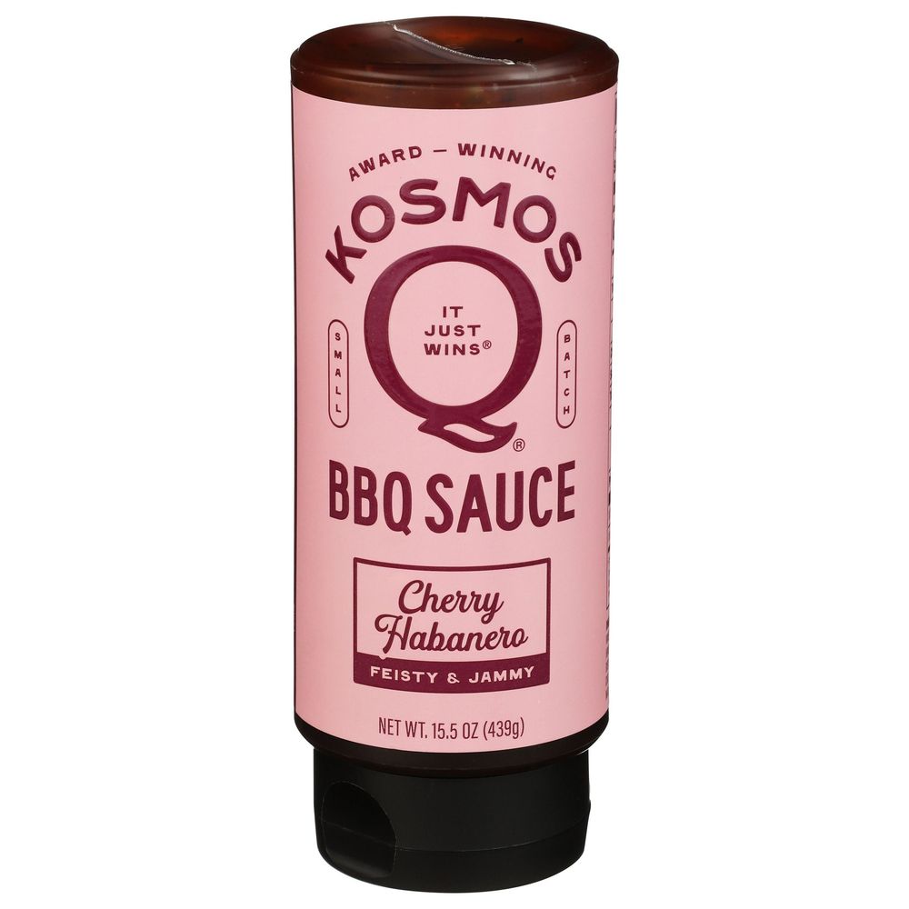Kosmos Q Cherry Habanero Bbq Sauce, 15.5 Ounce -- 6 Per Case