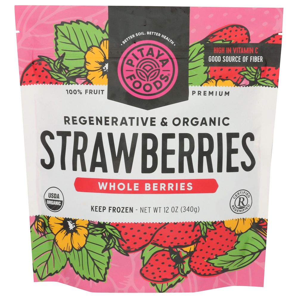 Organic Regenerative Strawberries