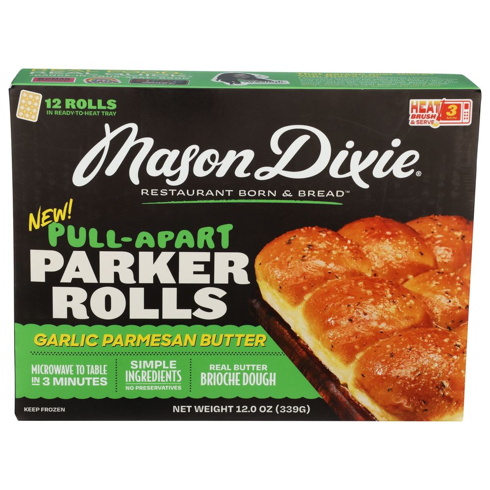 Garlic Parmesan Butter Pull-Apart Parker Roll