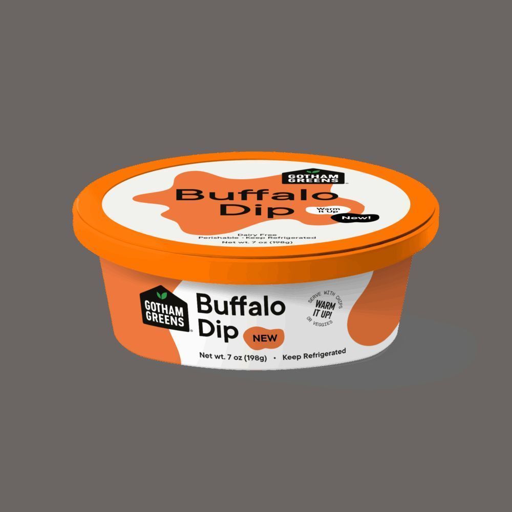 Gotham Greens Plant Based Buffalo Dip, 7 Ounce -- 6 Per Case
