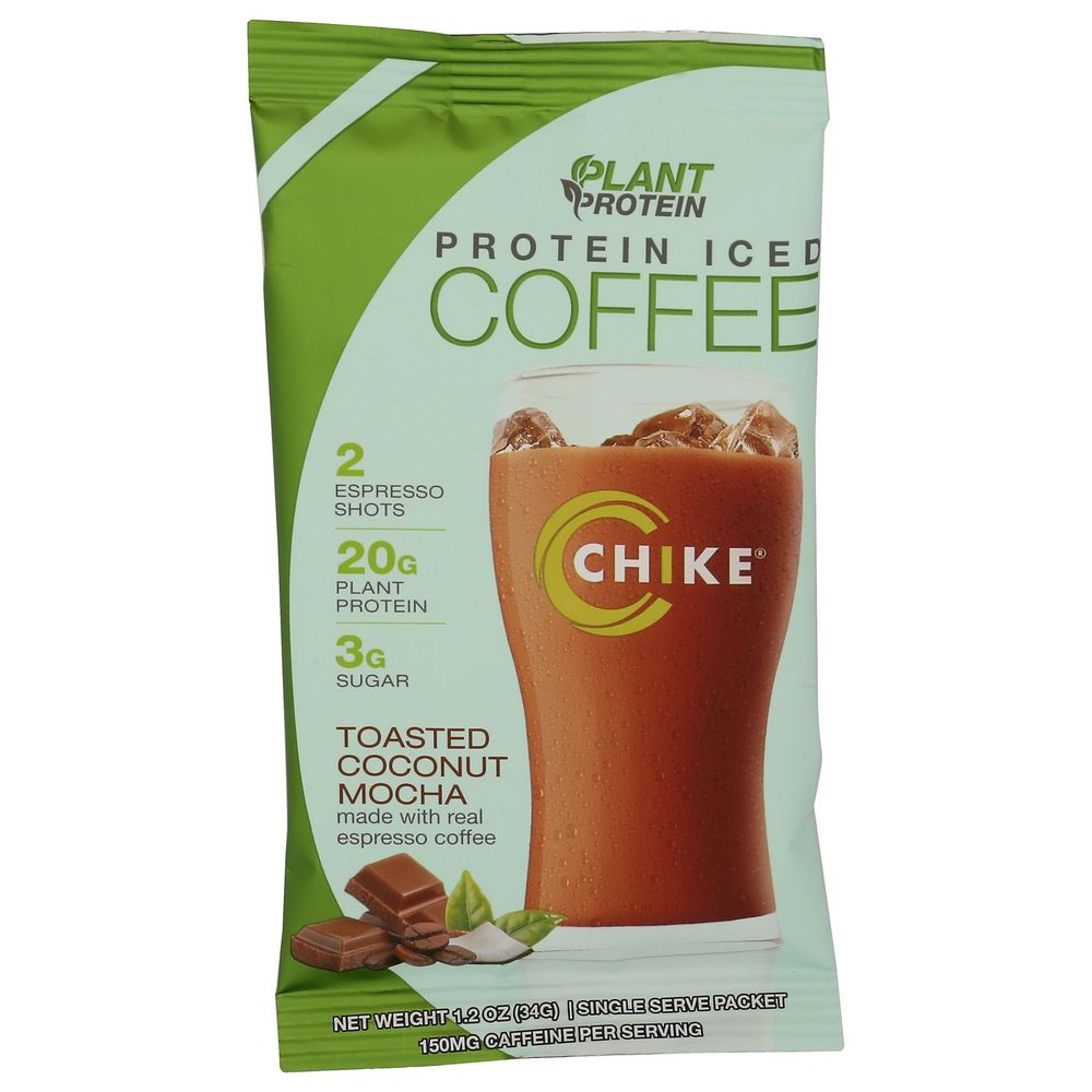 Chike Toasted Coconut Mocha Protein Iced Coffee, 1.2 Ounce -- 12 Per Case