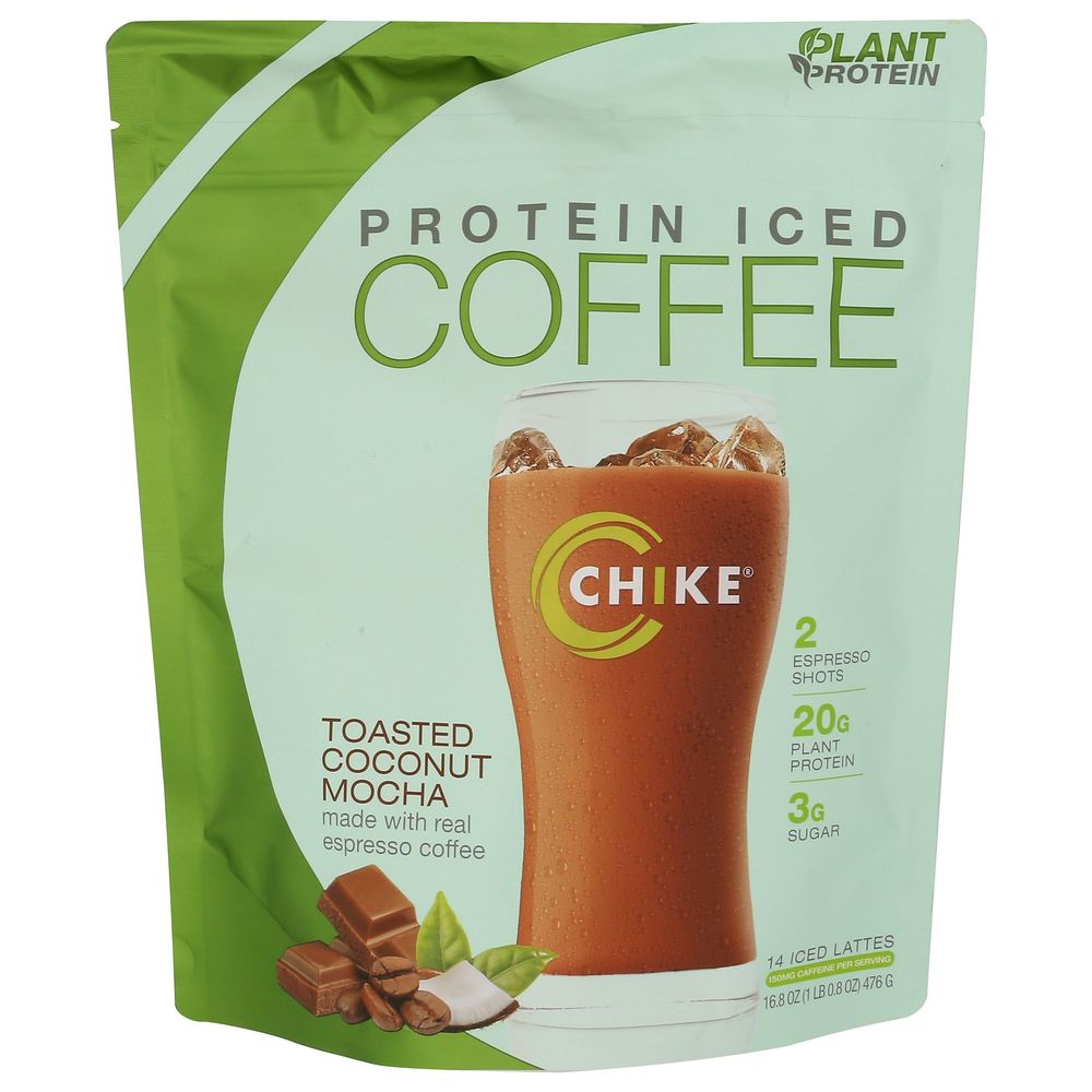 Chike Toasted Coconut Mocha Protein Iced Coffee, 16.8 Ounce