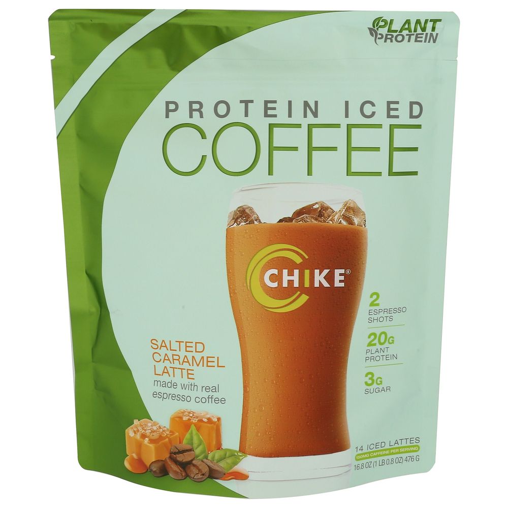 Chike Toasted Salted Caramel Latte Protein Iced Coffee, 16.8 Ounce