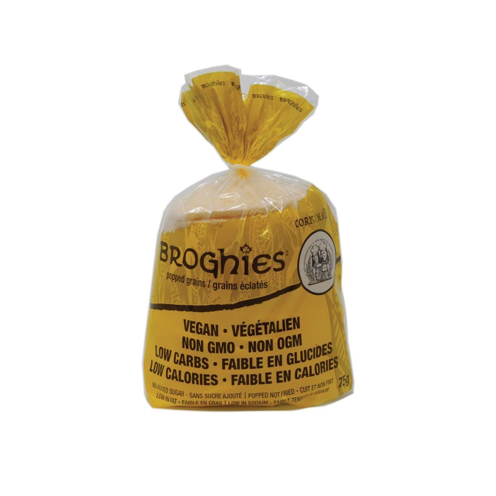 Broghies Popped Corn Broghies, 4.2 Ounce -- 12 Per Case