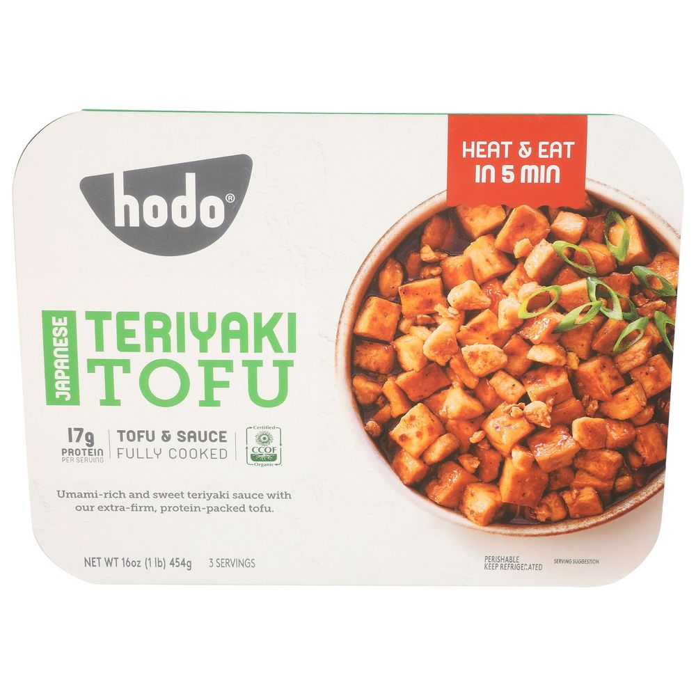 Hodo Organic Japanese Teriyaki Tofu, 16 Ounce -- 6 Per Case