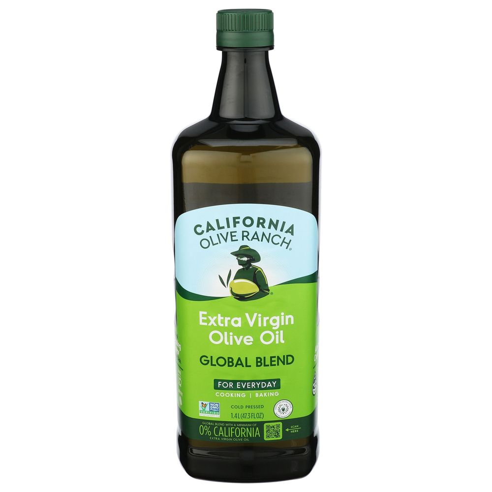 California Olive Ranch Global Blend Extra Virgin Olive Oil, 47.3 Fluid Ounce -- 6 Per Case