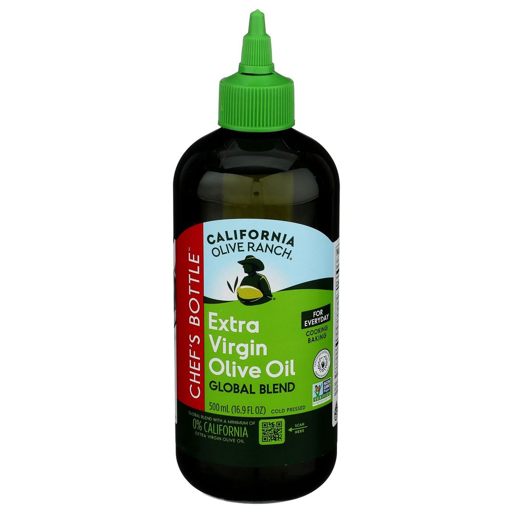 California Olive Ranch Global Blend Everyday Extra Virgin Olive Oil, 500 Milliliter -- 6 Per Case
