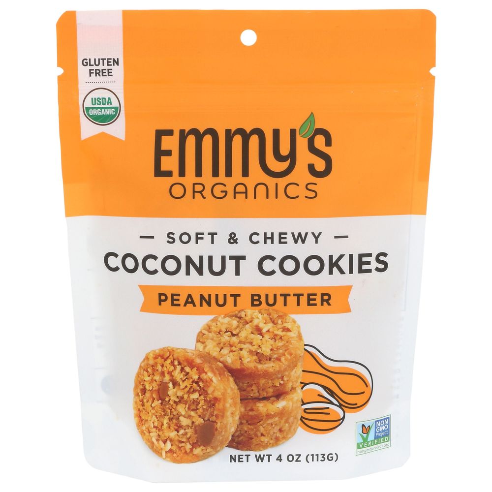 Organic Peanut Butter Coconut Cookies