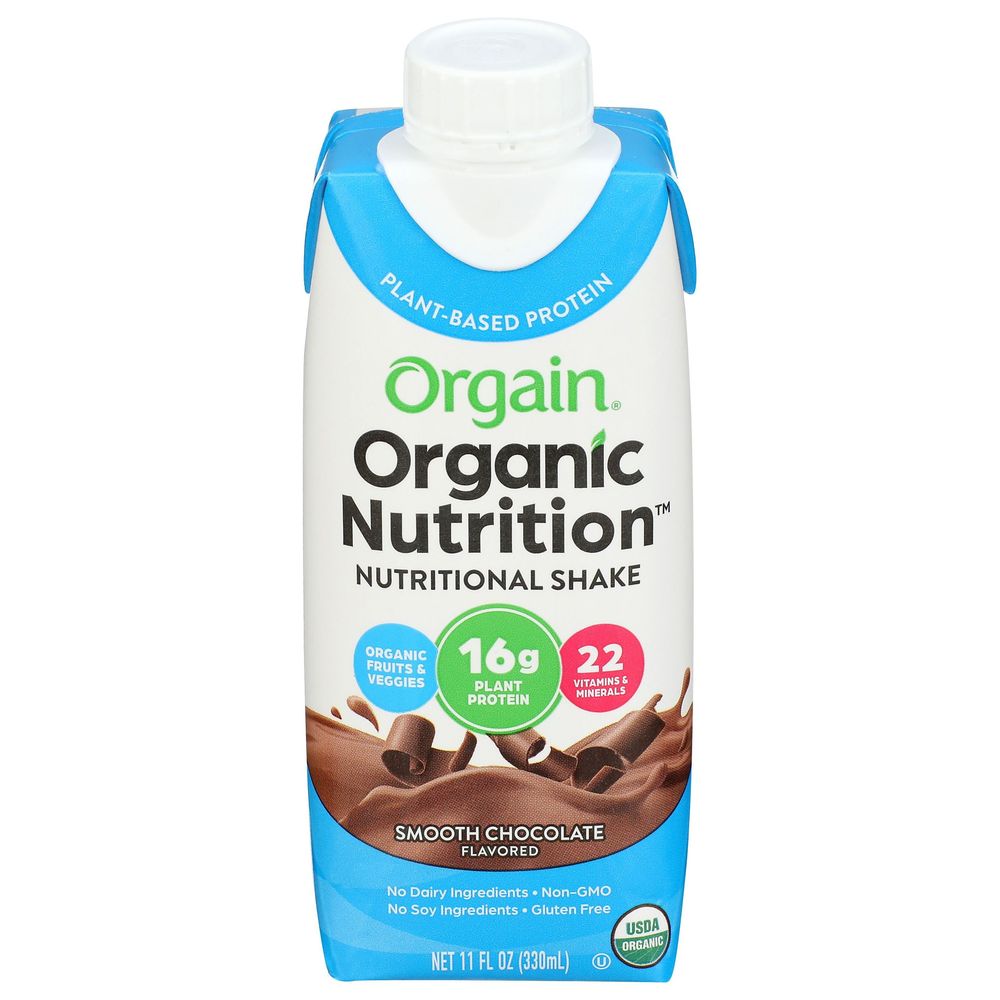 Organic Smooth Chocolate Vegan Nutritional Shake