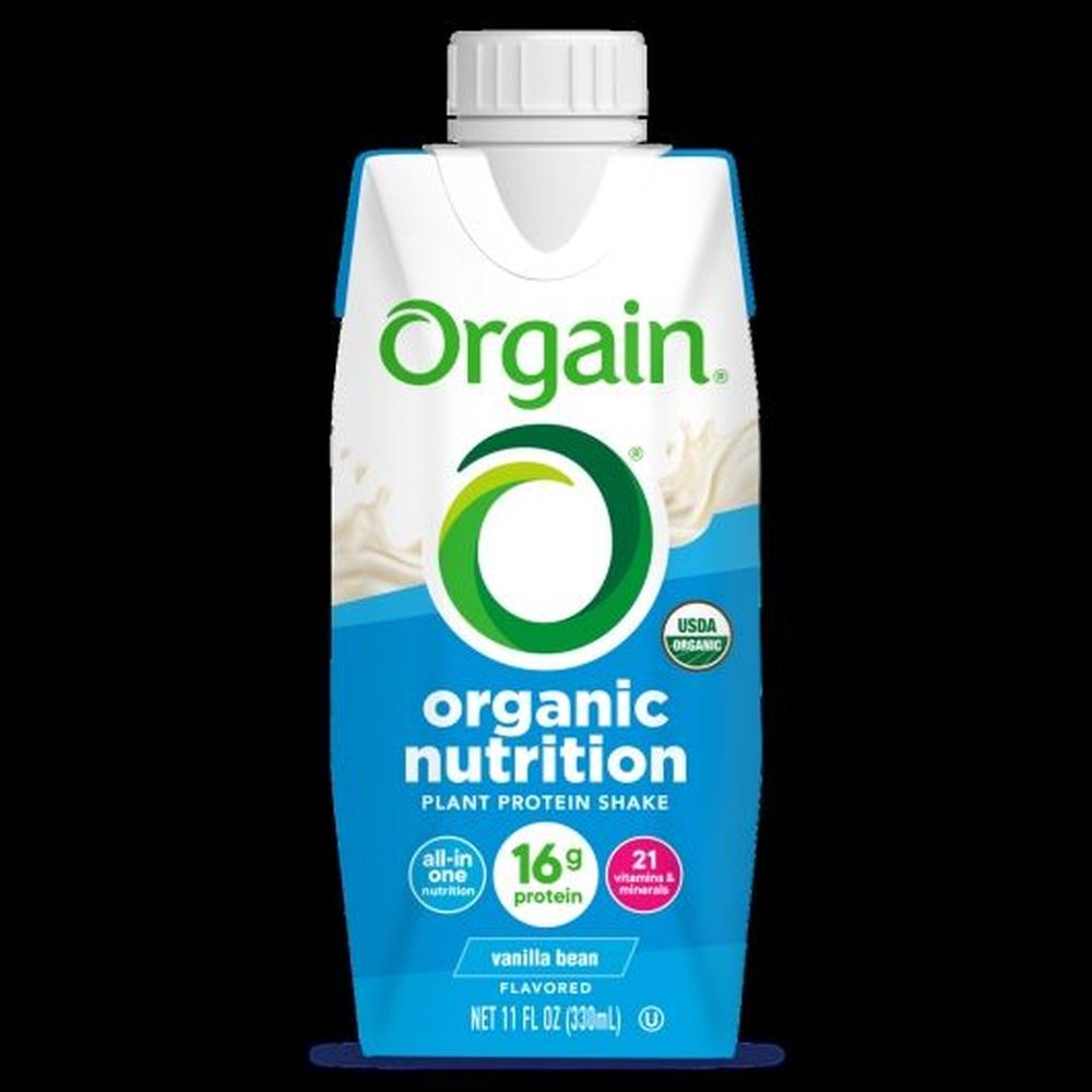 Organic Vanilla Bean Plant Protein Nutrition Shake