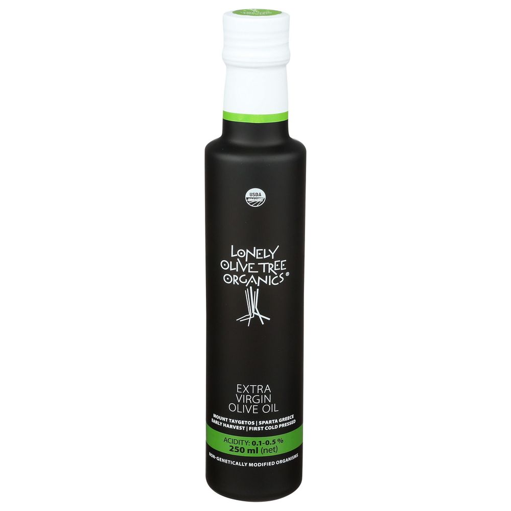 Lonely Olive Tree Organic Xtra Virgin Olive Oil, 250 Milliliter -- 6 Per Case