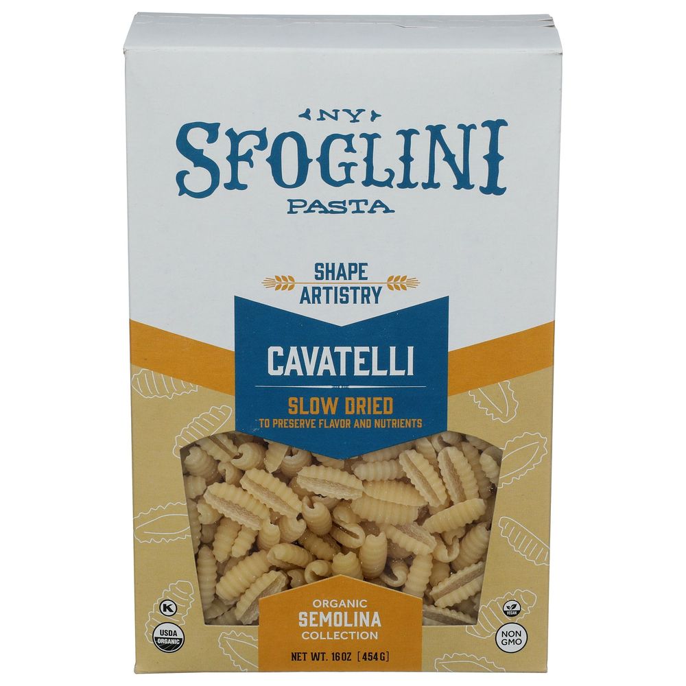Sfoglini Organic Cavatelli Pasta, 16 Ounce -- 6 Per Case