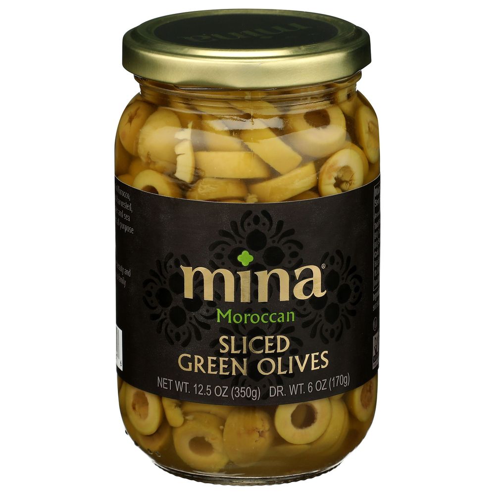 Sliced Green Olives