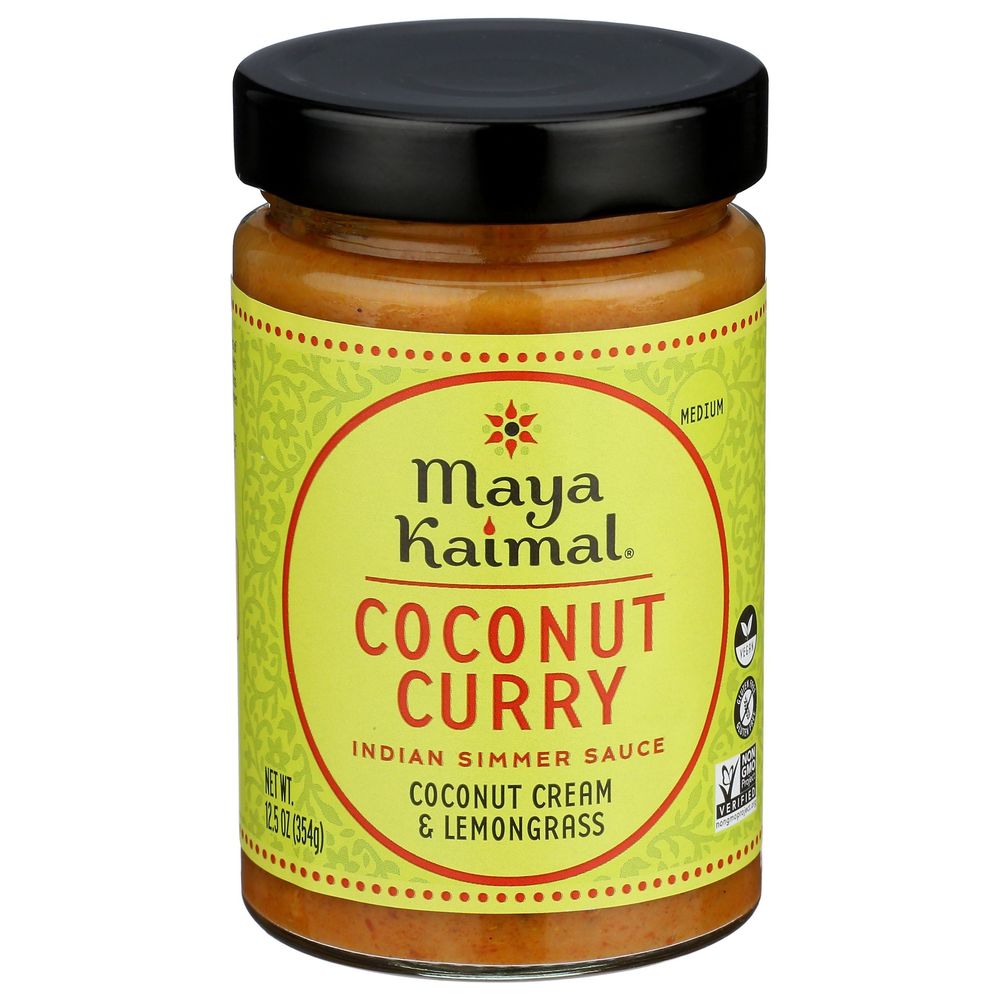 Maya Kaimal Coconut Curry Indian Simmer Sauce, 12.5 Ounce -- 6 Per Case