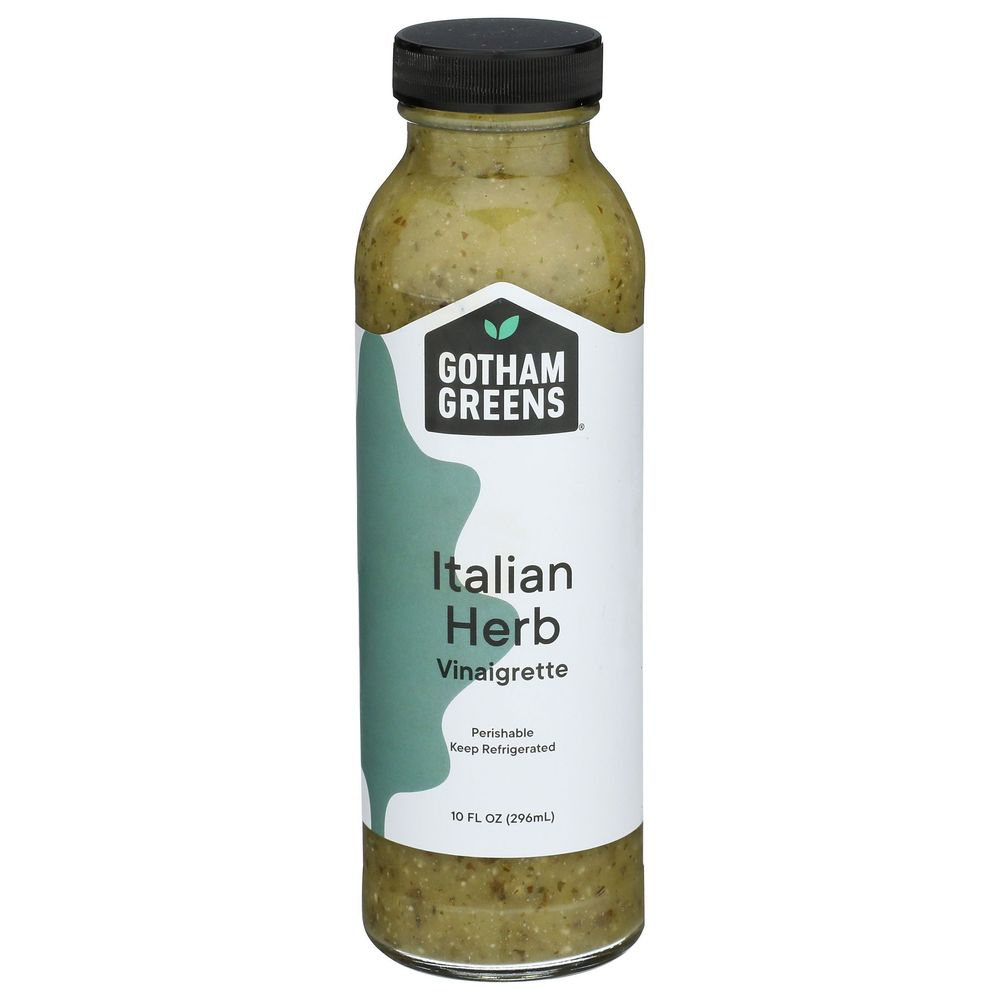 Gotham Greens Italian Herb Vinaigrette, 10 Fluid Ounce -- 6 Per Case