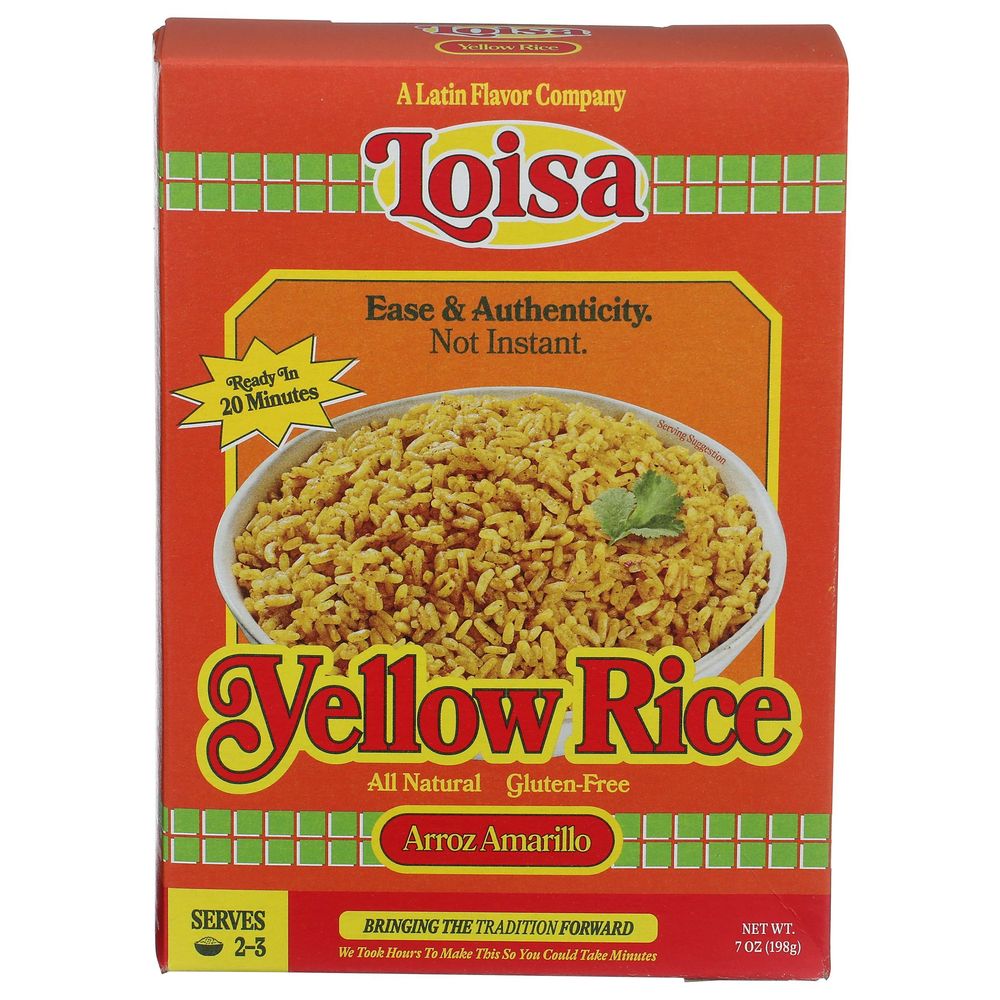 Loisa Yellow Rice, 7 Ounce -- 6 Per Case