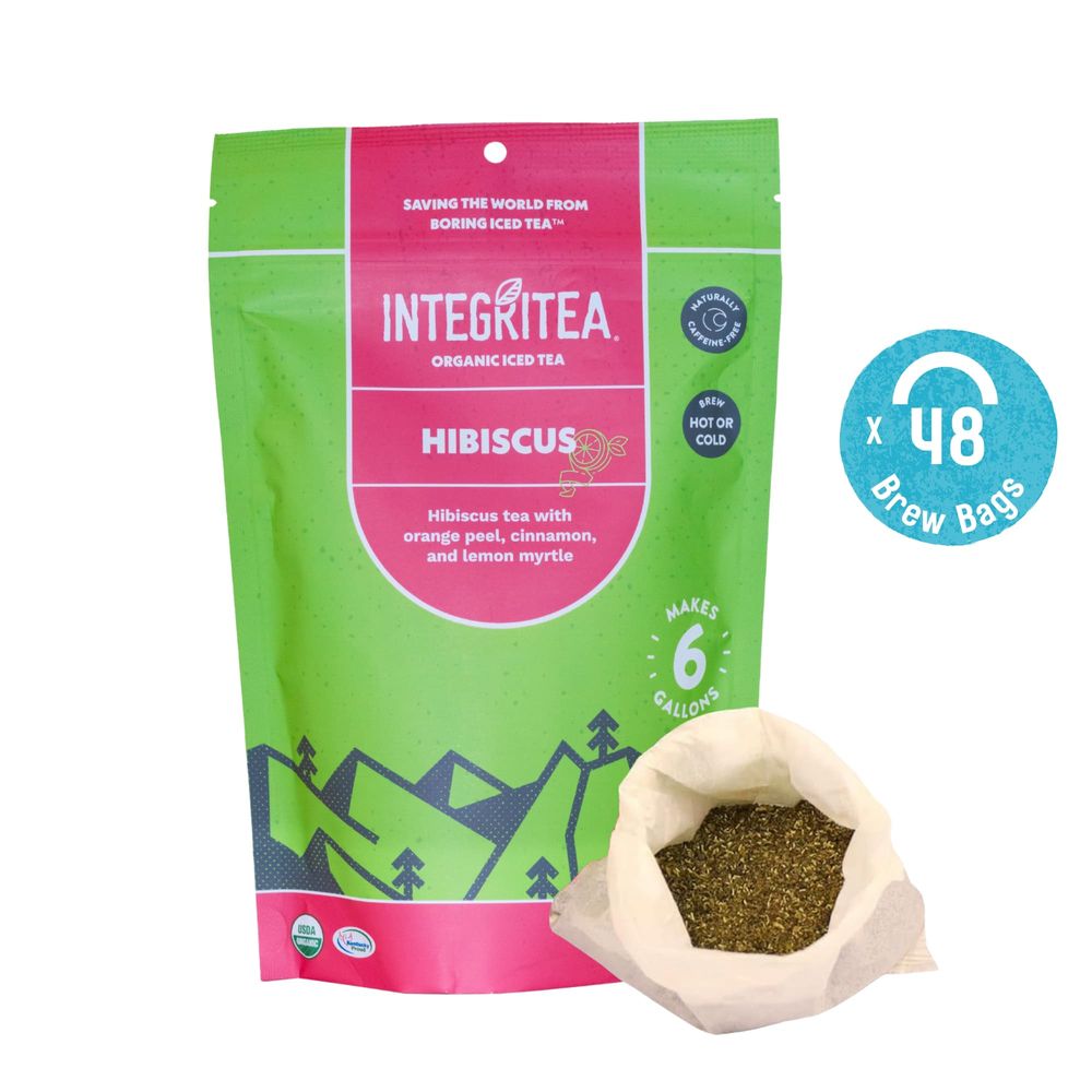 Integritea Organic Hibiscus Iced Tea, 1 Ounce -- 48 Per Case