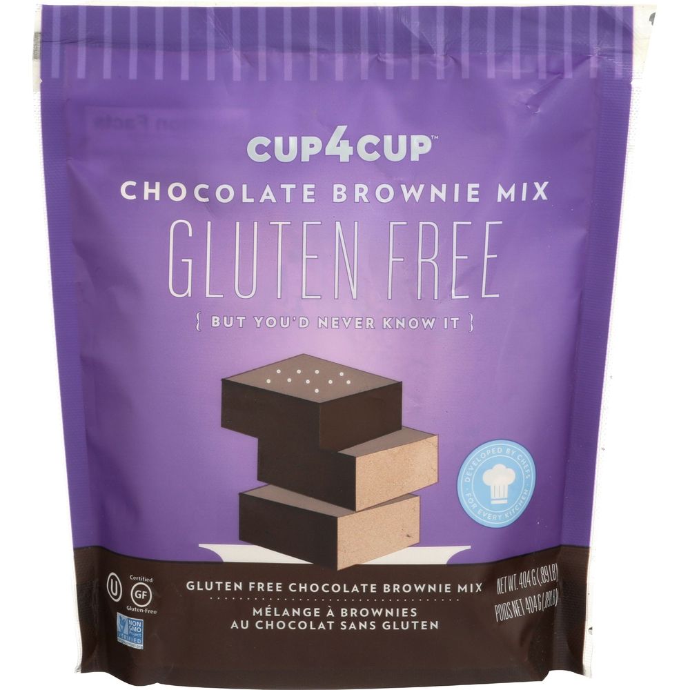 Cup 4 Cup Chocolate Brownie Mix, 14.25 Ounce -- 6 Per Case