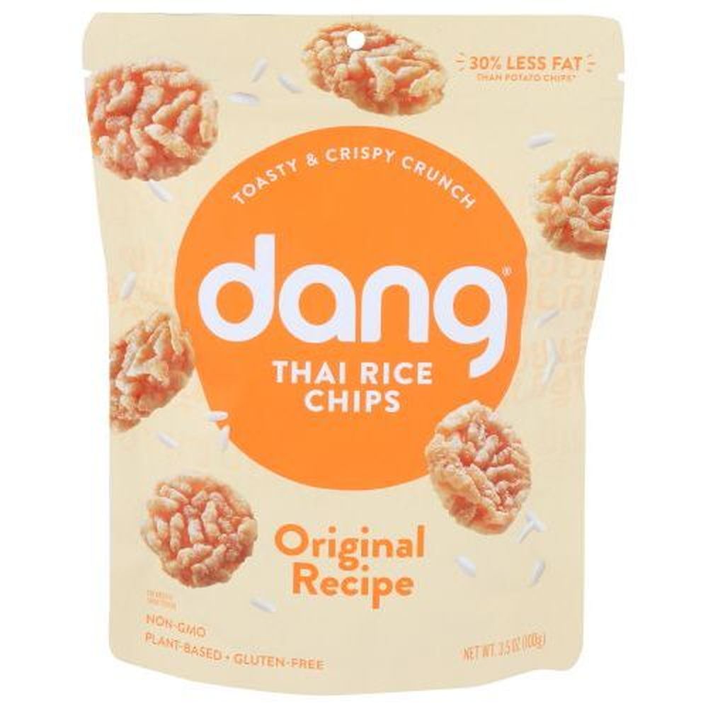 Dang Original Recipe Thai Rice Chips, 3.5 Ounce -- 12 Per Case
