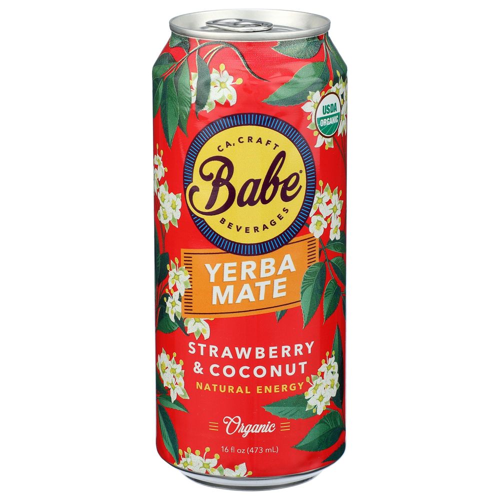 Organic Strawberry and Coconut Yerba Mate