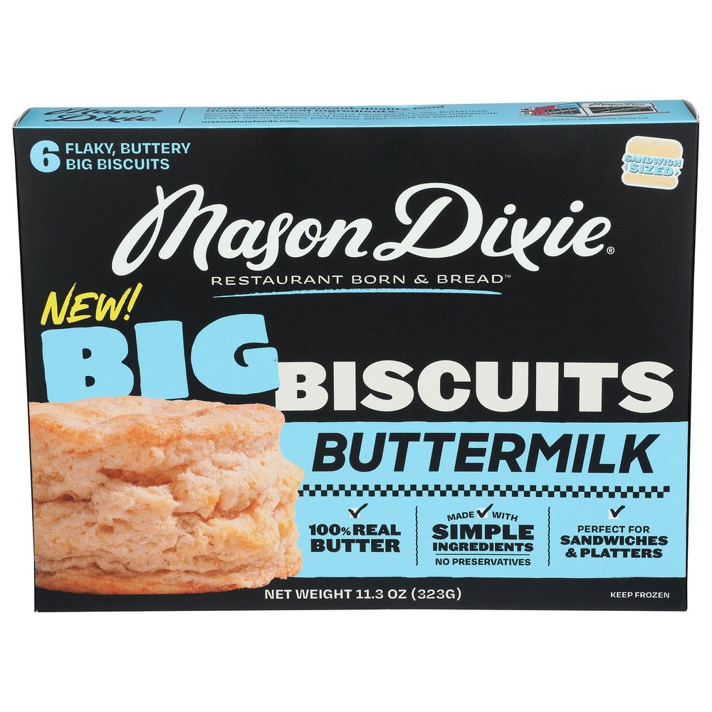 Big Flaky Buttery Buttermilk Biscuits